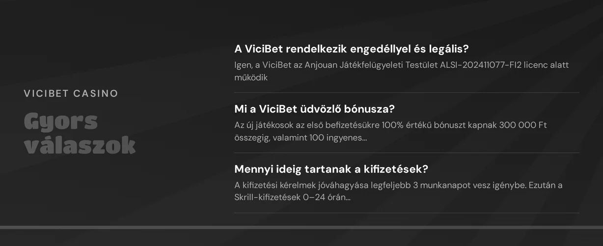 Ellenőrizd a GYIK válaszokat.